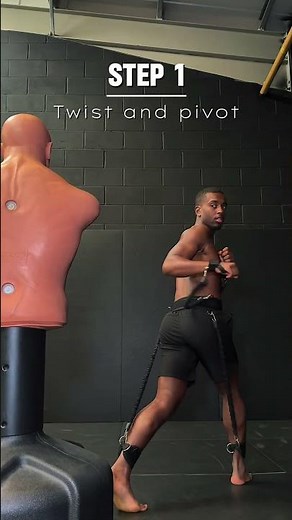 reverse turning kick tutorial