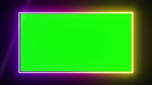 Green Screen Frame with animation