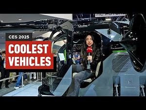 The Coolest Vehicles and Mobility Tech at CES 2025