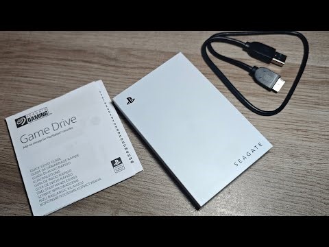 Seagate Game Drive for PS5 & PS4 2TB HDD External Harddrive STLV2000202 (Unboxing)