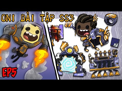 🔴Xử lí núi lửa magma lớn&nhỏ bonus thêm mạch hydro 500 độ - ONI dài tập SS3