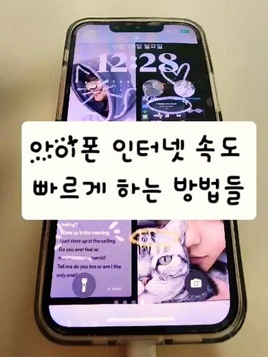 아이폰 인터넷 속도 빠르게 하는 방법