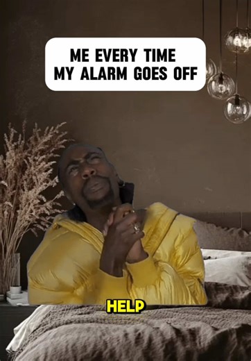 Struggling with My Alarm: A Relatable Meme