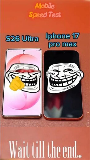 🔥IPhone 17 Pro Max vs S26 Ultra ⚡ | SPEED TEST 🚀📱