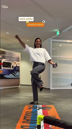 Good thing we work in marketing and there's other talent on the field! 😅⚽️ #randstad #talent #wor...