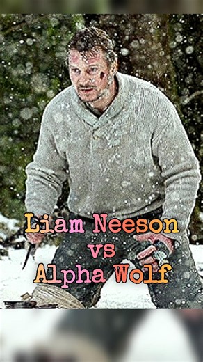 Liam Neeson vs Alpha Wolf — Legendary Final Stand . the grey (2012)