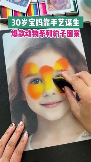 Sales guide for drawing and painting leopard prints that moms could also learn easily