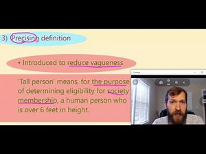 Critical Thinking - 2.3 Definitions and Their Purposes