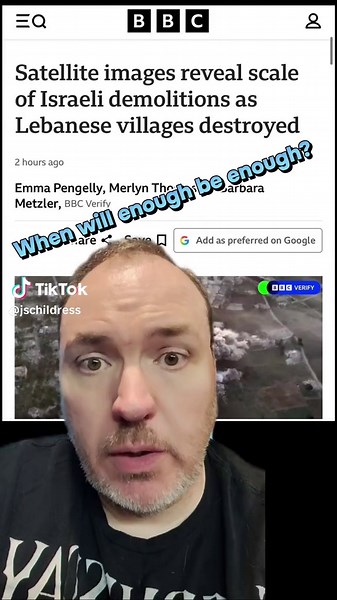 How many more illegal war crimes will Israel have to do before someone stops them? I hope the people of Israel do it themselves, that would be the best outcome. But they need to make serious changes and look in the mirror and see who they've become.