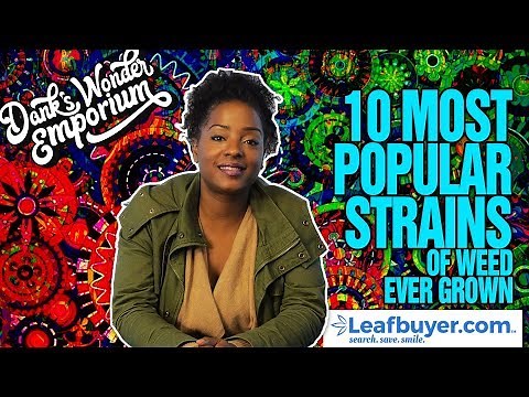 10 Most Popular Strains of Weed Ever Grown