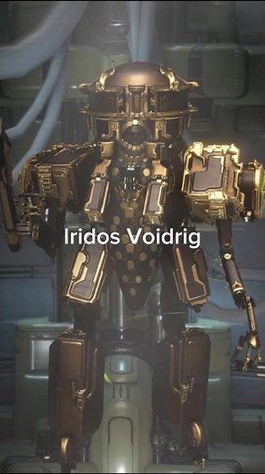 WARFRAME Necramech Iridos Voidrig #warframe #warframegameplay #fashionframe #Necramech