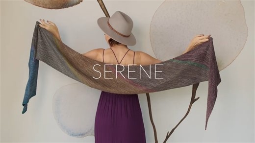 Easy, Step-by-Step Instructions: How to Knit the Stunning, Beginner Friendly Serene Shawl! Hello, my lil' snickerdoodle! Today, I have a stunning, Adventurous Beginner to Intermediate level knitted shawl pattern to tell you all about. This gorgeous design comes in two versions – a narrow version and a wider version – and features a simple and relaxing, two-row pattern repeat. There's also optional beading, which really takes this beautiful shawl to the next level! In this video, I demonstrate ho