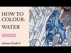 Colouring Tutorial : How to Color Water