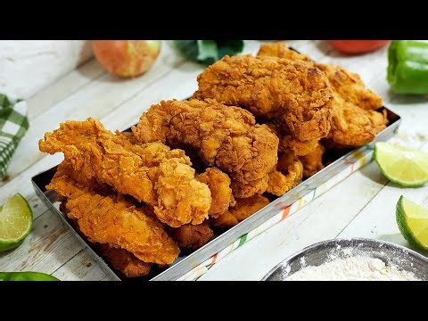 VOCÊ NUNCA COMEU FRANGO FRITO ASSIM, SUPER CROCANTE POR FORA E SUCULENTO POR DENTRO
