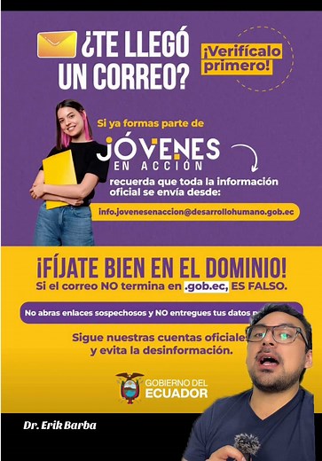 Jóvenes en Acción 2026: alerta sobre notificaciones y pagos