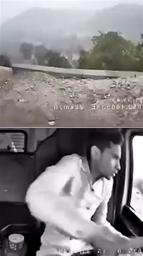 A skilful trucker managed to save himself and his passenger when his truck’s brakes suddenly failed. | News.com.au