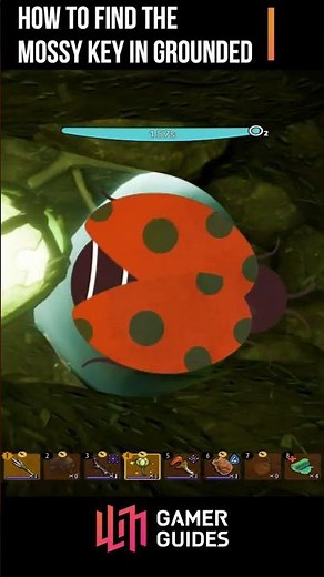 How to Find the Mossy Key in Grounded #shorts