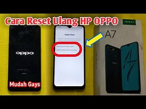Hard Reset OPPO A7 | How to Reset HP OPPO A7 | How to Restart HP OPPO A7 | How to Reset OPPO A7 | A7