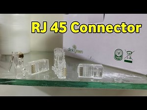 Rj45 Connector | Cable Connector | Rj45 | Cat6 Cable Connector