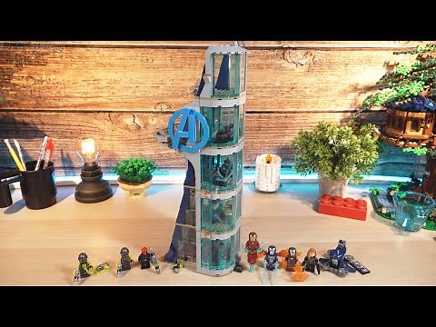 Build ⏩ LEGO Marvel Avengers Tower Battle 76166