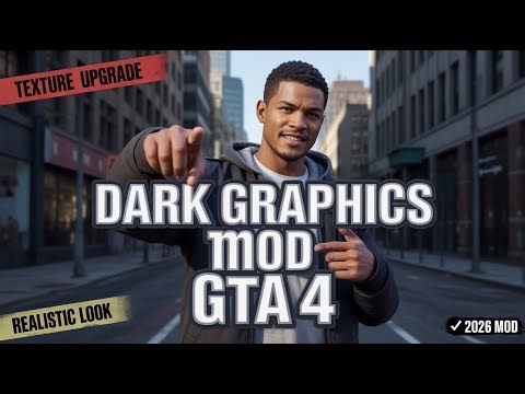 GTA IV Better City Textures Mod | Realistic Dark Graphics (2026)
