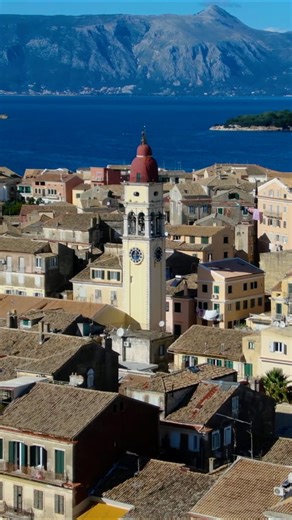 Corfu: Drone flight over stunning Greek island