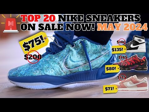 Top 20 NIKE Sneaker Deals On Sale Now! New 25% Off Code!