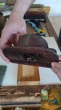 Tupia Manual - PATA CHOCA. router plane.#handplane #woodworking #plaina #diy