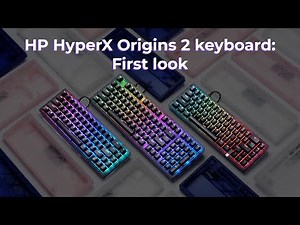 HyperX Origins 2 Keyboard: First look from CES 2026