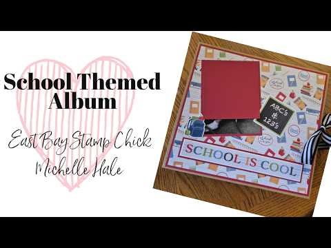 School Themed Album Share with Miss Kate Designs Paper