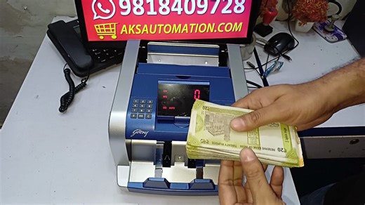 Godrej Crusader Lite Note Counting Machine with Fake Note Detector