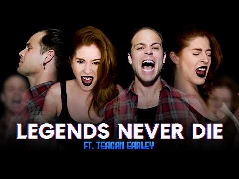 Legends Never Die | Cover by Peter Barber ft. Teagan Earley (OFFICIAL VIDEO)