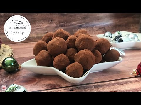 Truffes au chocolat de Cyril Lignac