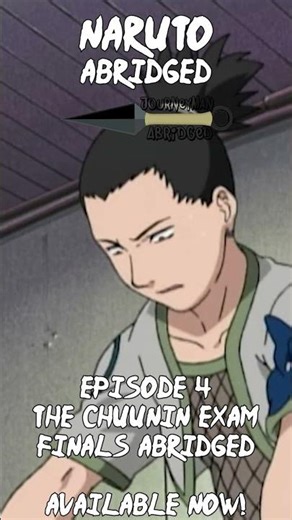 Sasuke Arrives at the Chuunin Exam Finals | Journeyman Abridged #Shorts