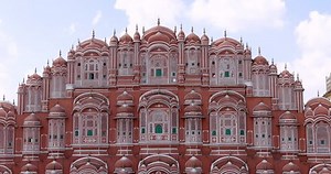 Exterior Architecture Hawa Mahal Jaipur India Stock Footage Video (100% Royalty-free) 1099330021 | Shutterstock