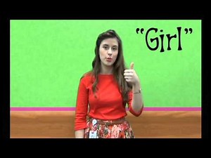 Baby Sign Language - Girl