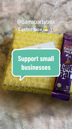 @Samspartybox it’s arrived, the Easter box is fab, I love the Easter paper inside too it’s a lovely touch I’ll be ordering more for my family for Easter thank you ✨✨ #supportsmallbusinesses #easterbox #easter