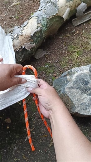 "The Smartest Rope Knot Trick You Should Know!" #knot #shorts #diy