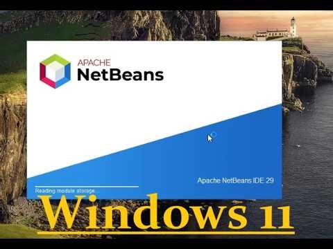 How to install Apache Netbeans 29 in Windows 11