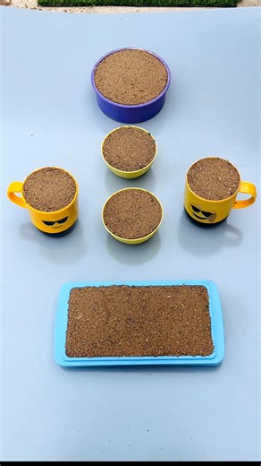 Oddly Satisfying Sand Cake Smash 😍 | Relaxing ASMR #shortsfeed #youtube #viral