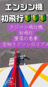 The first flight of a radio-controlled airplane, the nightmare of a crash, the reality of radio-c...