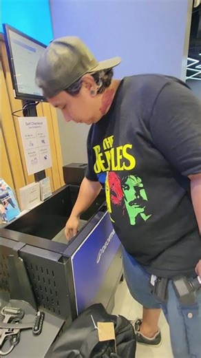 self check out gone wrong