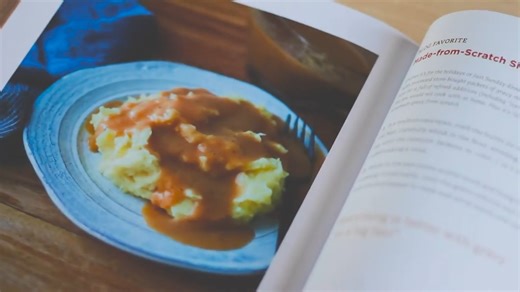 Comment RECIPE for the full recipe and create creamy, flavorful homemade gravy from scratch. Three steps, countless delicious possibilities! 2 tablespoons cooking fat (separated from roasting pan juices or slow cooker juices OR butter) 1 tablespoon whole-wheat flour 1 cup juices (from the roasting pan, fat removed. You can also use chicken broth.) salt (to taste) pepper (to taste) | 100 Days of Real Food