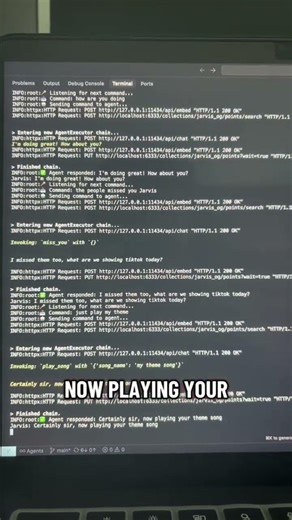 Built My Own JARVIS | Voice Commands Demo#JARVIS#AIAssistant#VoiceAI#AIProject#PythonAI