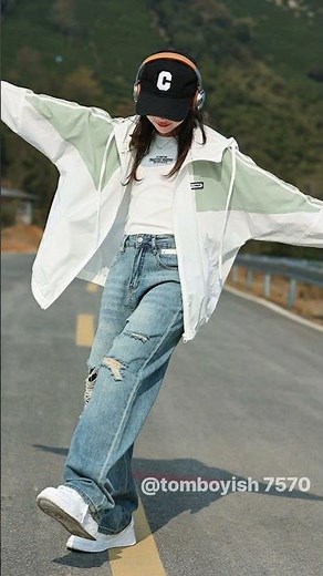 tomboy girl outfits #viral #views #viral #trend #tomboy #style #tomboy #outfits
