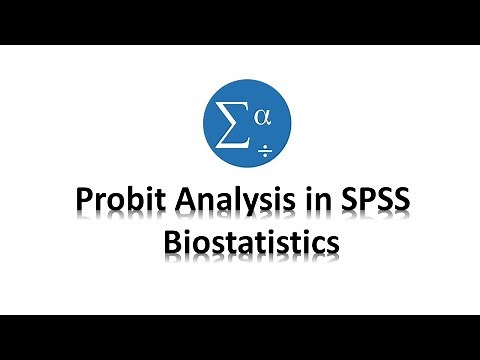 Probit Analysis in SPSS - Biostatistics