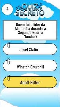 Can you answer all the history questions correctly?