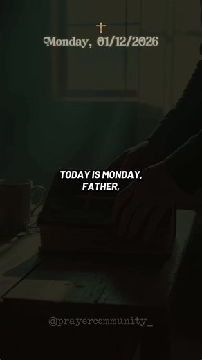 “A Powerful Monday Prayer to Begin the Week with Strength and Trust in God” #MorningPrayer #MondayPrayer #PrayerForToday #InJesusName #PrayerForTheWeek