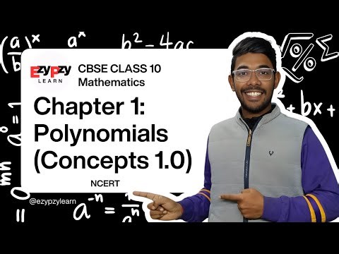 Polynomials Class 10th | Chapter 2 All Concepts 1.0 | CBSE Maths | ‪@EzyPzyLearn‬ |