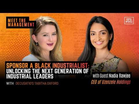 Meet the Management - How to Sponsor a Black Industrialist